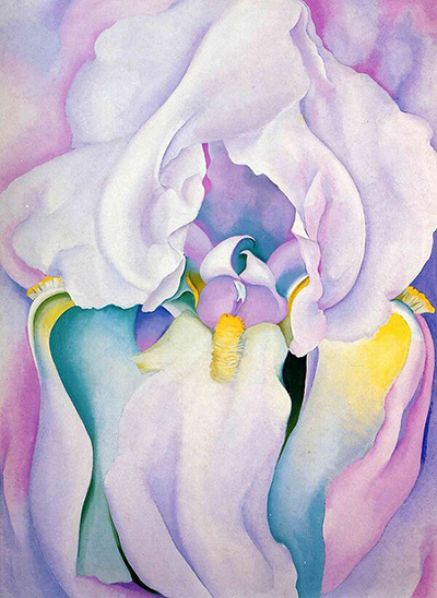 Light Iris Georgia O'Keeffe